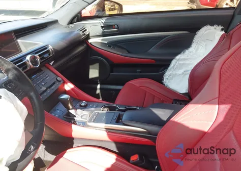 2019 Lexus Rc 300 F Sport z USA, uszkodzony, nr VIN JTHHA5BC8K5009103